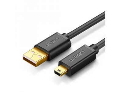 Ugreen USB 2.0 Cable to Mini USB (USB-Mini B) 3ft. - 10355