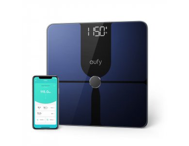 Anker Eufy P1, Smart Scale, Body Fat, BMI via Fitness APP with Bluetooth, black - T9147011