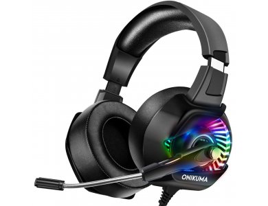 Onikuma K6 RGB Gaming Headset 7.1 (PC / PS4 / Xbox / Switch / Mac / iOS)