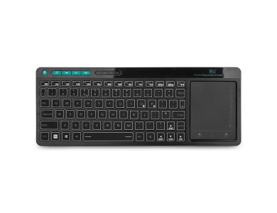 Rii mini k18+ Wireless Backlit Keyboard with Mouse Touchpad for Smart TV / Android TV Box / MAG / Consoles / PC / Raspberry