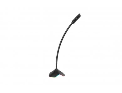 Coolcold CK-RGB Μικρόφωνο PC με USB και φωτισμό 7 Color, Μαύρο