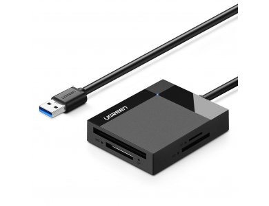 Ugreen 4-σε-1 Card Reader USB3.0 SD/Micro SD/Compact Flash/Memory Stick - 30231