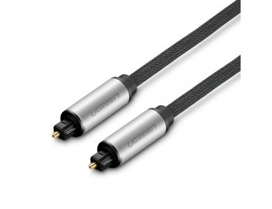 Ugreen Fiber Optical Καλώδιο ήχου Οπτικής ίνας 1μ. Toslink Audio Cable, με Νάυλον Ύφανση - 10539