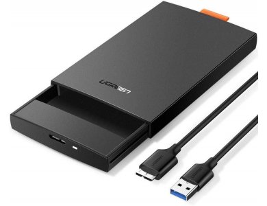 Ugreen External Hard Drive Enclosure USB 3.0 to SATA Adapter, Θήκη για 2.5" SATA Εξωτερικούς Σκληρούς δίσκους - 60353