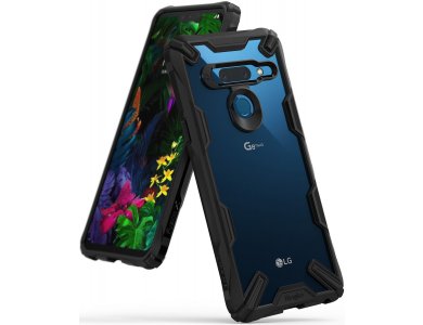 Ringke Fusion X LG G8 ThinQ Case, Black