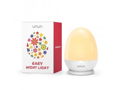 VAVA VA-CL006 Mini Φωτάκι Νυχτός, IP65 Ημι-αδιάβροχο, με Touch Control και Timer