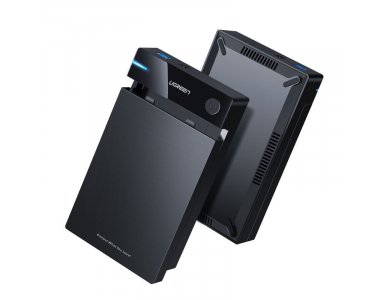 Ugreen External Hard Drive Enclosure USB 3.0 to SATA Adapter, Θήκη για 2.5" / 3.5", με Τροφοδοσία - 50422