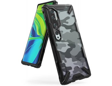 Ringke Fusion X Xiaomi MI Note 10 / Note 10 Pro case, Camo Black