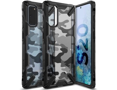 Ringke Fusion X Galaxy S20 case, Camo Black