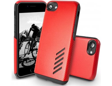 Orzly iPhone SE 2020 / 8 / 7 Grip-Pro Θήκη, Red