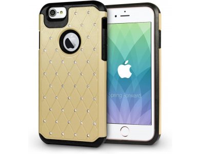 Orzly iPhone SE 2020 / 8 / 7 Duo-Armour Case, Gold