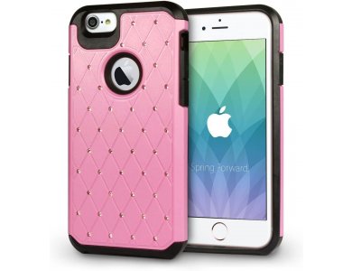 Orzly iPhone SE 2020 / 8 / 7 Duo-Armour Case, Pink