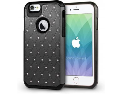 Orzly iPhone SE 2020 / 8 / 7 Duo-Armour Case, Black