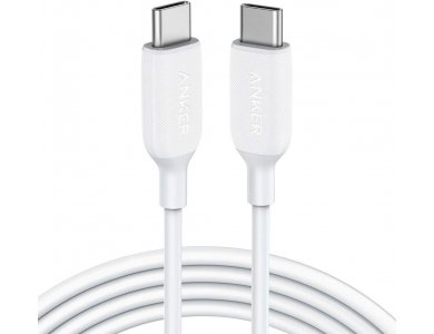 Anker Powerline III Cable 6ft USB-C to USB-C - A8853H21, White