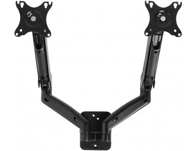 VonHaus Dual Arm Wall Mount, Βάση Τοίχου για 2 Οθόνες 17”-27”, με Gas Spring Arm, Αντοχή έως 13kg - 3000166