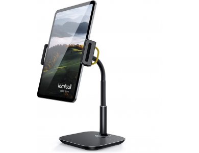Lamicall DT01 Desktop Bracket Holder, Mount / Stand for Smartphone/Tablet 4.7"-13", Black