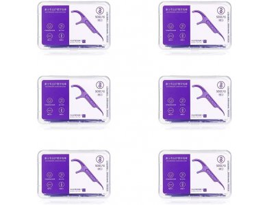 Xiaomi Soocas Dental Floss Purple Amethyst, Set of 6 Packs * 50pcs