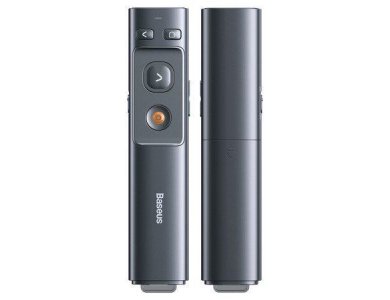 Baseus Orange Dot Presenter, Laser Pointer for PC/MAC, Grey - ACFYB-0G