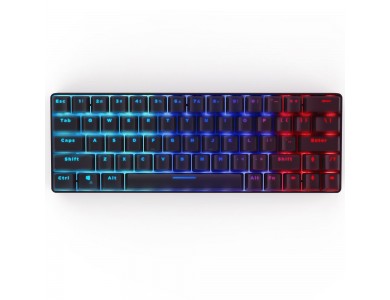 BlitzWolf BW-KB1 Wireless Mechanical RGB Keyboard, BT 5.0, Programmable with Gateron Red Switches