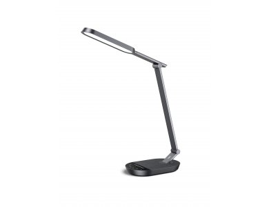 TaoTronics TT-DL056 LED Desk Lamp with Touch Control & USB Port, 5 Color Modes, 6 Brightness Levels, Timer, Night Light, Dark Gr
