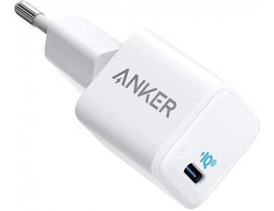 Anker PowerPort III Nano Wall Charger 20W Type-C with PD/PIQ3.0, White (Upgraded) - A2633G22