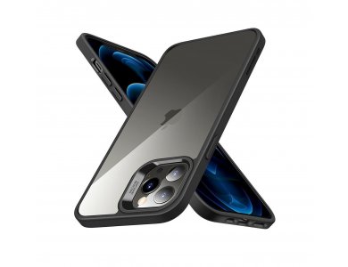 ESR iPhone 12 Pro Max Classic Hybrid Transparent Case, Black