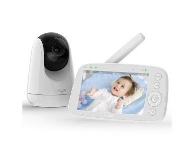 VAVA VA-IH006 Ενδοεπικοινωνία μωρού, HD 720p, 5" LCD, Two-Way Audio, One-Click Zoom, Night Vision & Thermal Monitor, Μπαταρίας