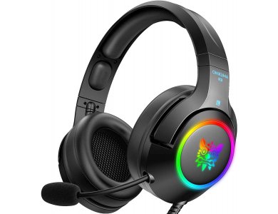 Onikuma K9 RGB Gaming Headset 7.1 Noise-cancelling Microphone (PC / PS4 / Xbox / Switch / Mac / iOS)