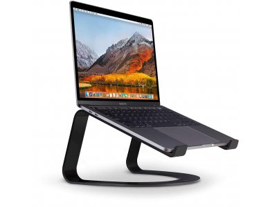 Twelve South Curve Stand/Βάση για Laptop / Macbook 11-17", Εργονομική, Matte Black - 12-1708