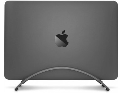 Twelve South BookArc Vertical Stand for Laptop / Macbook 13-16",  Space Grey (Latest Version) - 12-2005
