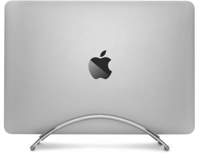 Twelve South BookArc Vertical Stand for Laptop / Macbook 13-16",  Silver (Latest Version) - 12-2005