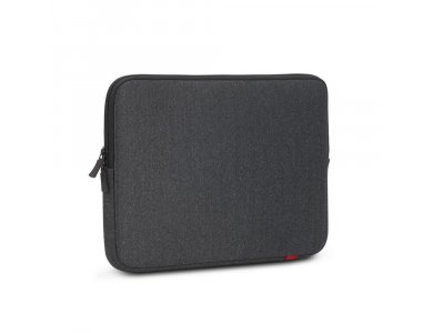 Rivacase Antishock Sleeve for Laptop 13.3" & Macbook/iPad Pro/DELL XPS/HP/Surface 3/Envy and more, Black