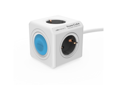 Allocacoc PowerCube Original SmartHome Power Strip 4 Ports & Smart Control via App WiFi - 10753/DEEXSH