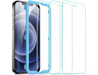 ESR iPhone 12 Mini Tempered Glass Premium Screen Protector με Installation frame, Σετ των 3
