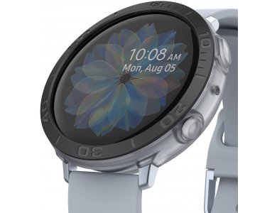 Ringke Galaxy Active 2 44mm Air Sports + Bezel Styling Aluminum Combo Pack, Matte Clear