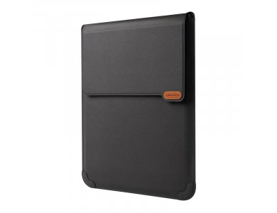 Nillkin Versatile Δερμάτινο Sleeve/Θήκη Laptop 16.1" με Σταντ/Mouse Pad, για Macbook/iPad Pro/DELL XPS/HP/Surface κ.α., Black