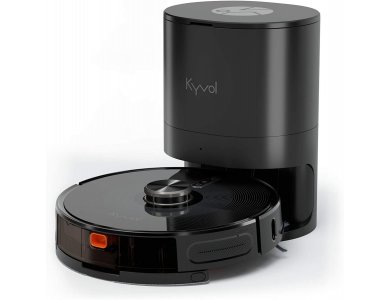 Kyvol Cybovac S31 Smart Robot Vacuum / Mopping Cleaner with Mop Mode, 3000Pa, with Base & App, Black