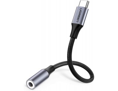 Ugreen 3.5mm AUX Audio Αντάπτορας σε Type-C Headphone Adapter 3.5mm Audio Jack Female to Type-C Male - 30632