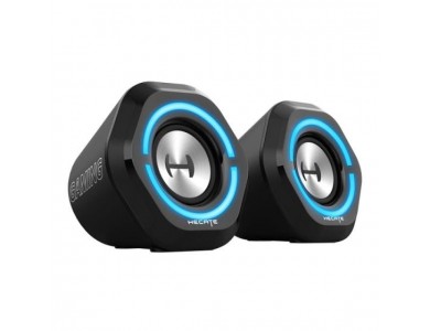 Edifier G1000 Computer Speakers 2.0 with RGB Lighting & Bluetooth, 10W Power, Black