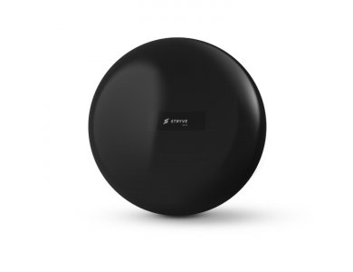 Stryve Balance Ball 65cm, Μπάλα Γυμναστικής με Αντιολισθιτική Επιφάνεια Smooth Made in Italy, All Black