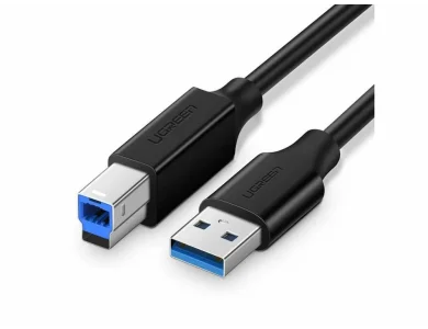 Ugreen USB 3.0 to USB-B Cable Printer / Scanner Cable 1m. - 30753, Black