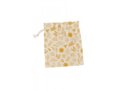 Pebbly Organic Cotton Bag, Τσάντα Πολλαπλών Χρήσεων από Οργανικό Βαμβάκι 25x20cm, Yellow