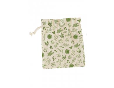 Pebbly Organic Cotton Bag, Τσάντα Πολλαπλών Χρήσεων από Οργανικό Βαμβάκι 30x25cm, Green