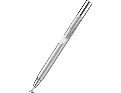Adonit Pro 4 Luxury Precision Stylus Pen Stylus for Tablet / Smartphone iOS / Android / Windows etc. - ADP4S, Silver