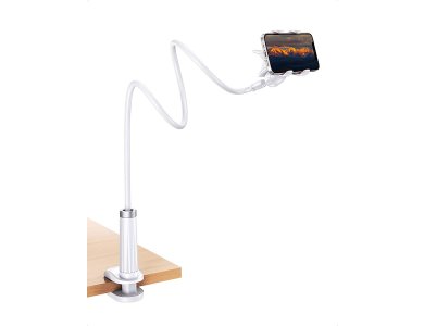 Ugreen Gooseneck Flexible Mobile / Tablet Mounting Stand 4 "-7.2" Inches, 90cm. Height - 30488, White