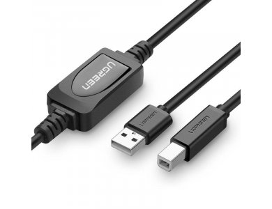 Ugreen USB 2.0 to USB-B Active Printer / Scanner Cable 10m. - 10374