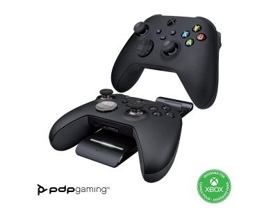 PDP Gaming Dual Ultra Slim Charge System, dual charging base Xbox X / Xbox S controller, Set with 2 Batteries and Plug Charger