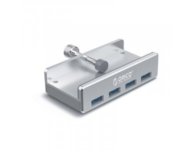 Orico Adapter USB 3.0 4 Port Data Hub, with 100cm cable, Silver