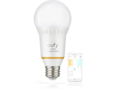 Anker Eufy Lumos Smart LED lamp, Tunable White 2700K -6500K, WiFi (No Hub needed) 270 °, 800 lumens - T1012V21