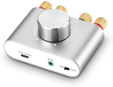 Nordic Mini Bluetooth 5.0 Stereo Audio Amplifier 100W (50W x2) Wireless Audio Receiver, Κάρτα Ήχου, Ψηφιακός Ενισχυτής - SGM-175